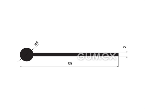 GUMMIPROFILE I-FORM - EPDM